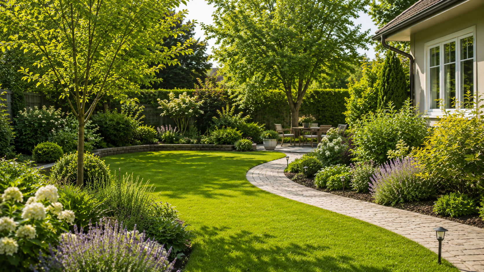 Gartengestaltung – Beete und Außenanlagen